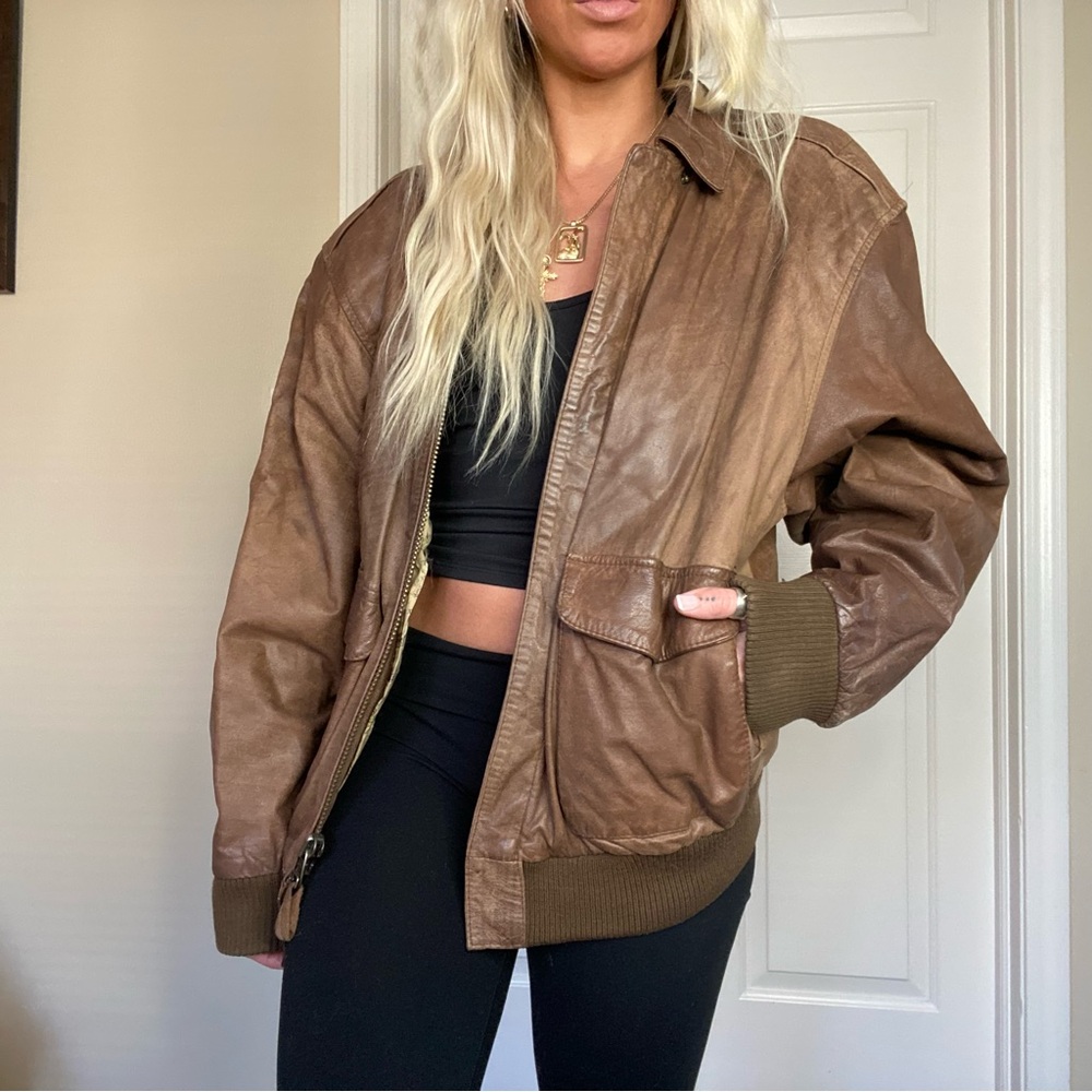 Brown Authentic Leather Jacket
